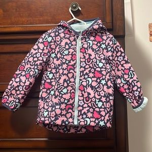 cat & jack 3T rain jacket🦄